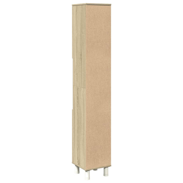 Badschrank Sonoma Eiche 30,5x30x179 cm