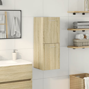 Badezimmerschrank Sonoma Eiche 30x80 cm