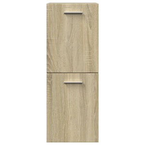Badezimmerschrank Sonoma Eiche 30x80 cm