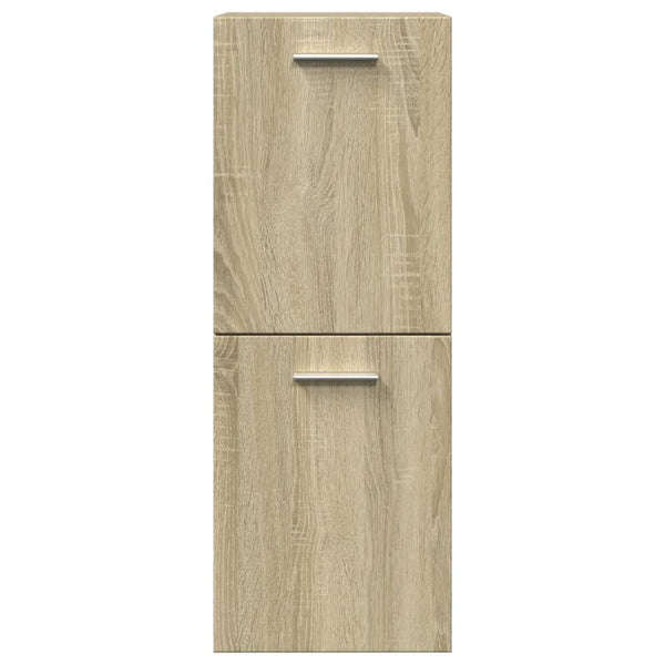 Badezimmerschrank Sonoma Eiche 30x80 cm