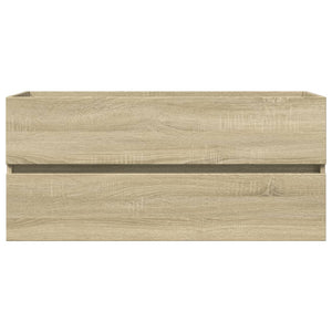 Waschbeckenschrank Sonoma Eiche 100 cm