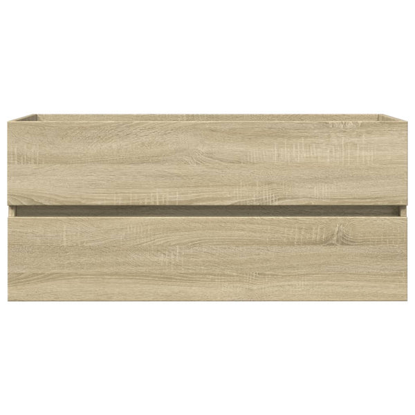 Waschbeckenschrank Sonoma Eiche 100 cm