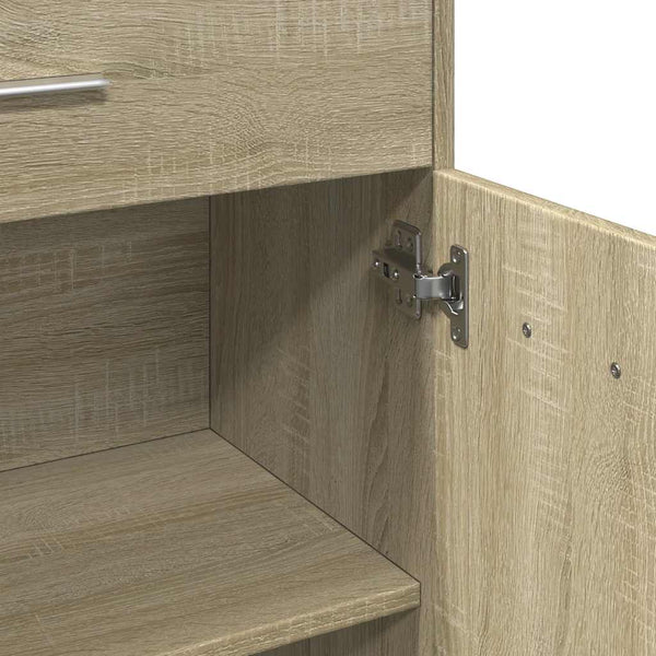 Badezimmerschrank Sonoma-Eiche 60x80 cm