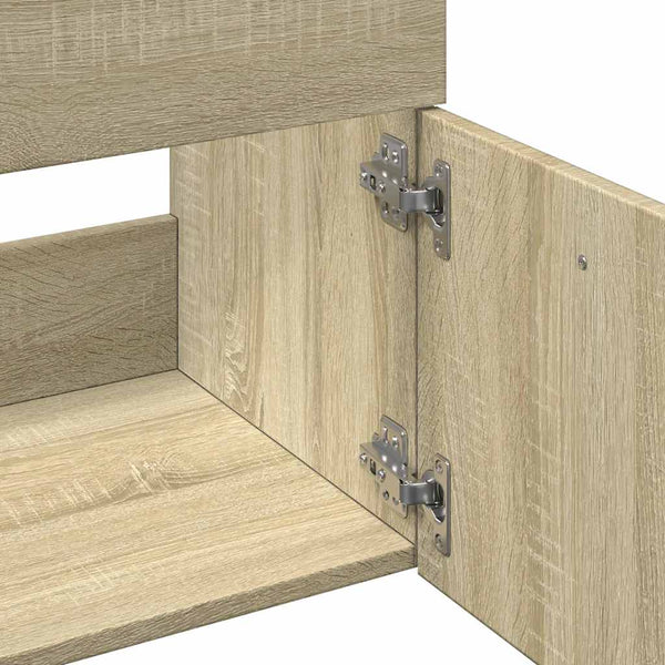 Badmöbel-Set, 2-teilig, Sonoma-Eiche