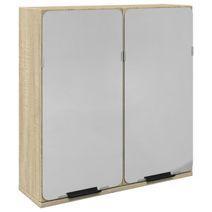Bad Spiegelschrank Sonoma-Eiche 64,5 cm