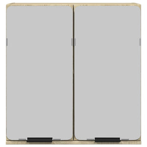 Bad Spiegelschrank Sonoma-Eiche 64,5 cm