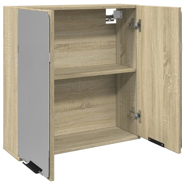 Bad Spiegelschrank Sonoma-Eiche 64,5 cm