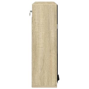 Bad Spiegelschrank Sonoma-Eiche 64,5 cm
