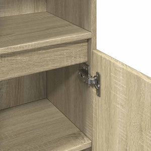Badschrank Sonoma-Eiche 30x30x100 cm