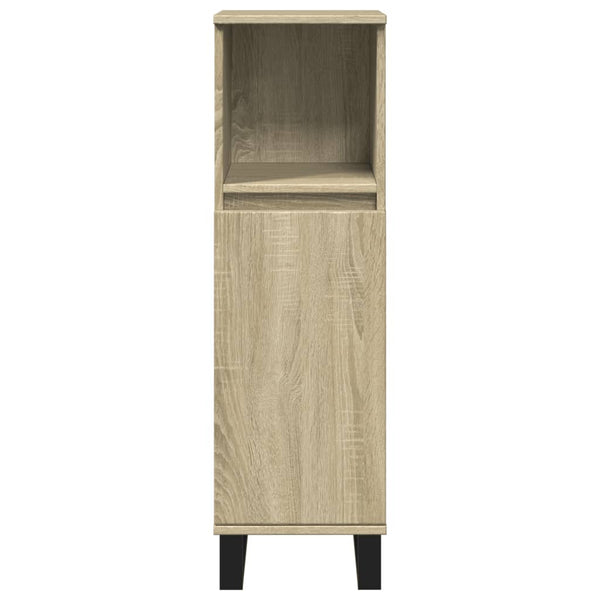 Badschrank Sonoma-Eiche 30x30x100 cm