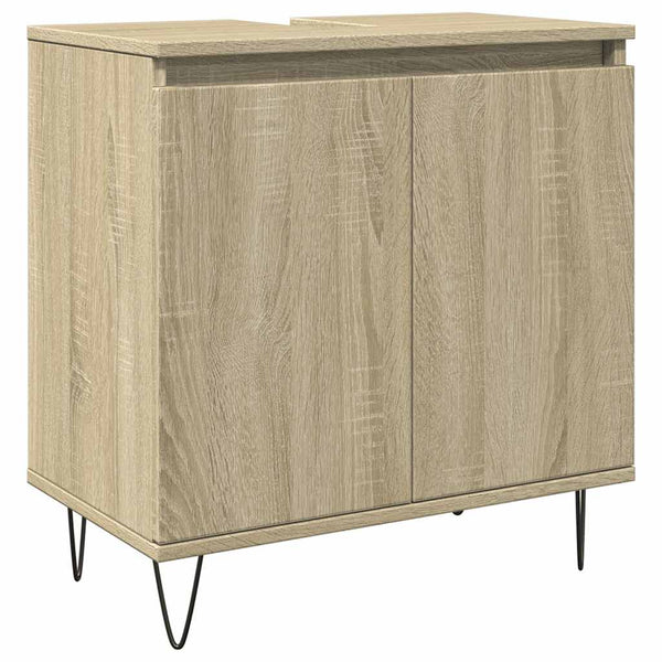 Badschrank Sonoma Eiche 58x60cm