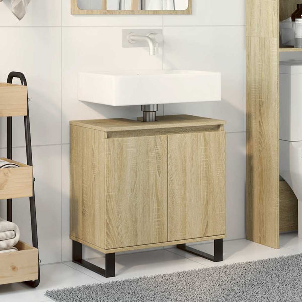 Badschrank Sonoma Eiche 58x60cm