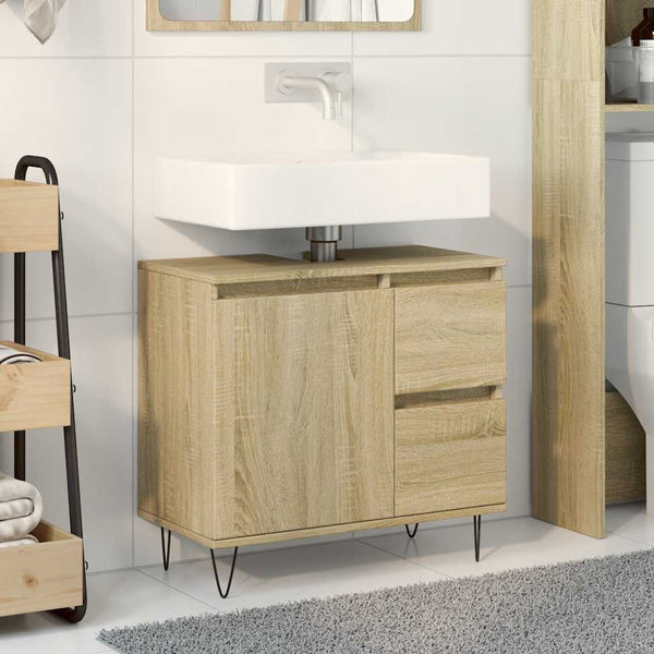 Badschrank Sonoma Eiche 65x60 cm