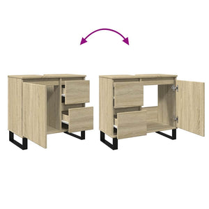 Badschrank Sonoma Eiche 65x60 cm