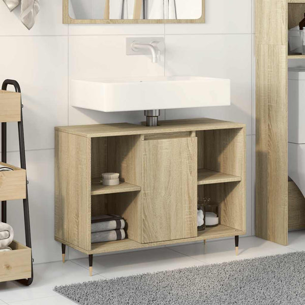 Badschrank Sonoma Eiche 80x60 cm