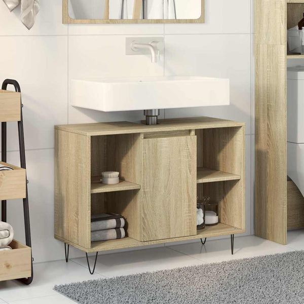 Badschrank Sonoma Eiche 80x60 cm