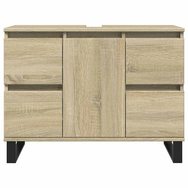 Badschrank Sonoma Eiche 80x60 cm