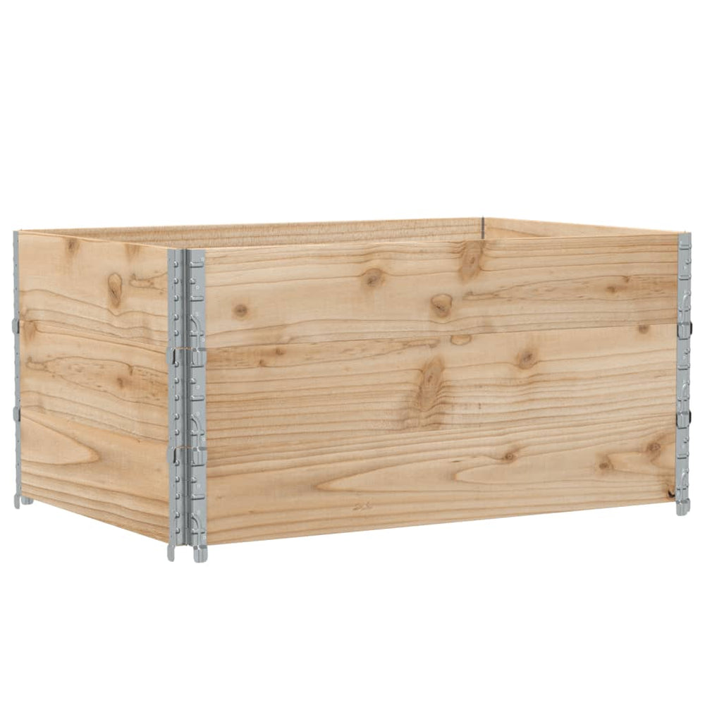 Palettenaufsatzrahmen 120x80 cm, 3er Set