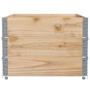 Palettenaufsatzrahmen 120x80 cm, 3er Set