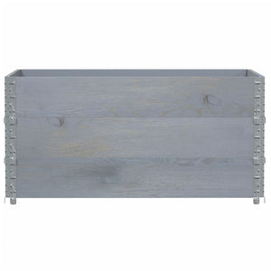 Palettenaufsatzrahmen 120x80 cm, 3er Set
