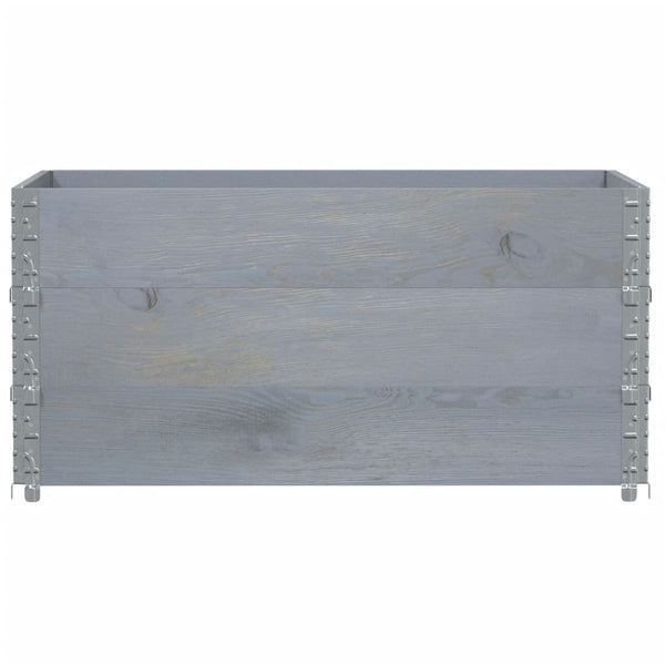 Palettenaufsatzrahmen 120x80 cm, 3er Set
