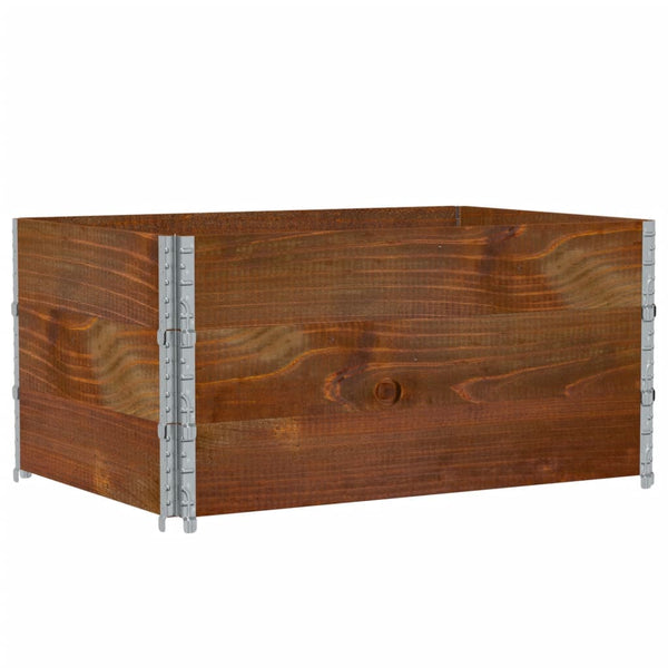 Palettenaufsatzrahmen 120x80 cm, 3er Set