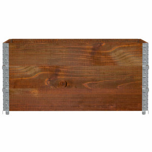 Palettenaufsatzrahmen 120x80 cm, 3er Set