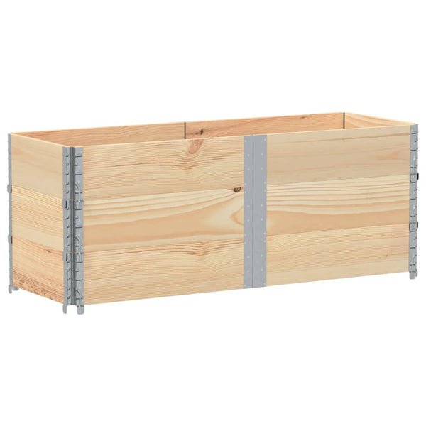 Palettenaufsatzrahmen 150x50cm, 3er Set