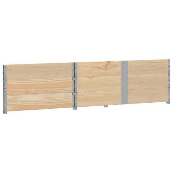 Palettenaufsatzrahmen 150x100cm, 3er Set