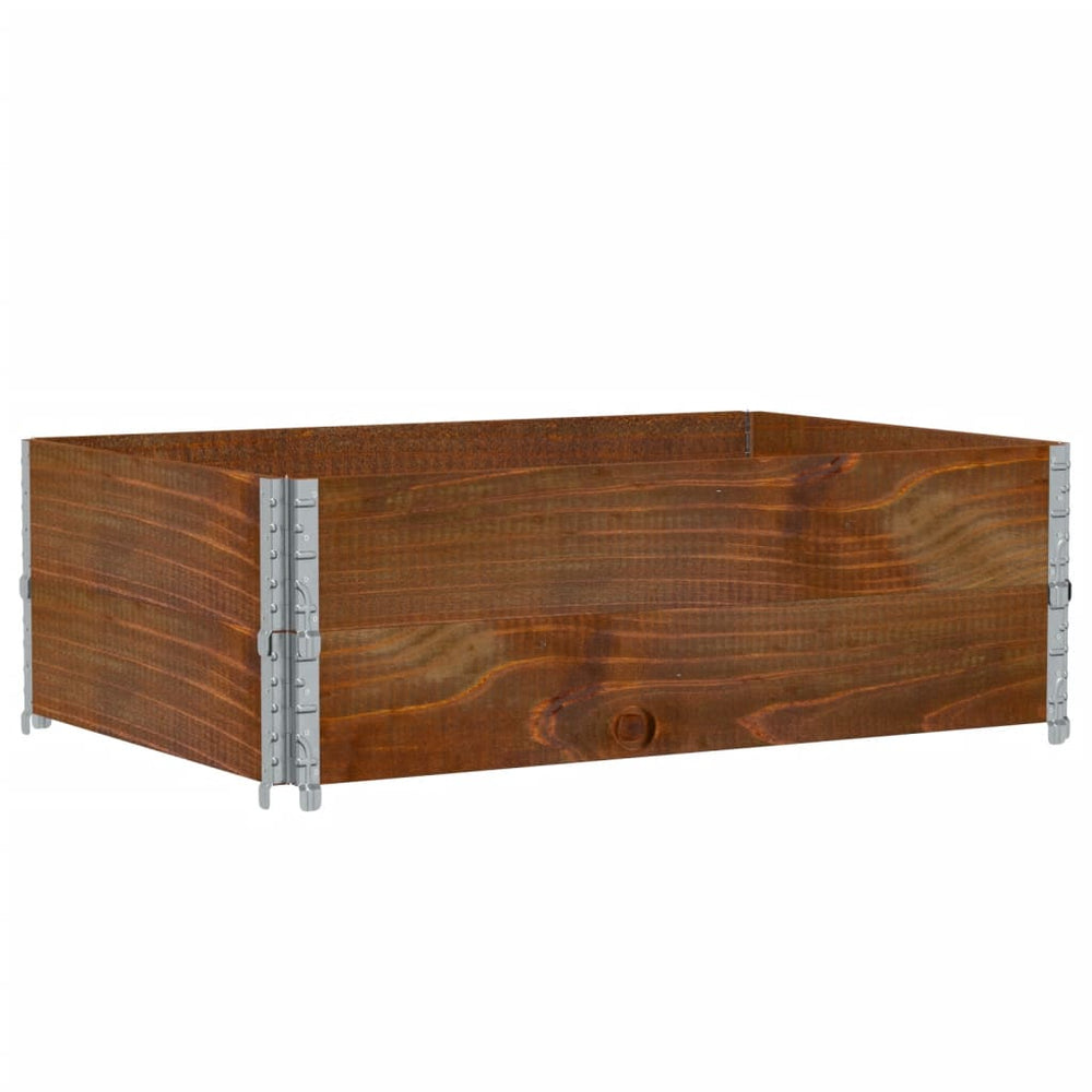Pflanzkasten Braun 120x80 cm Kiefernholz