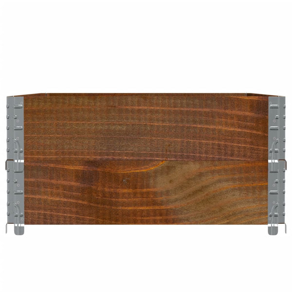 Pflanzkasten Braun 120x80 cm Kiefernholz