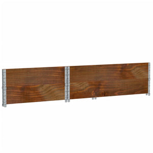 Pflanzkasten Braun 120x80 cm Kiefernholz