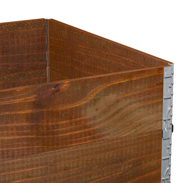 Pflanzkasten Braun 120x80 cm Kiefernholz