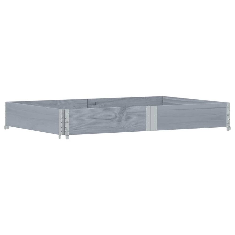 Grauer Pflanzkasten 150x100 cm