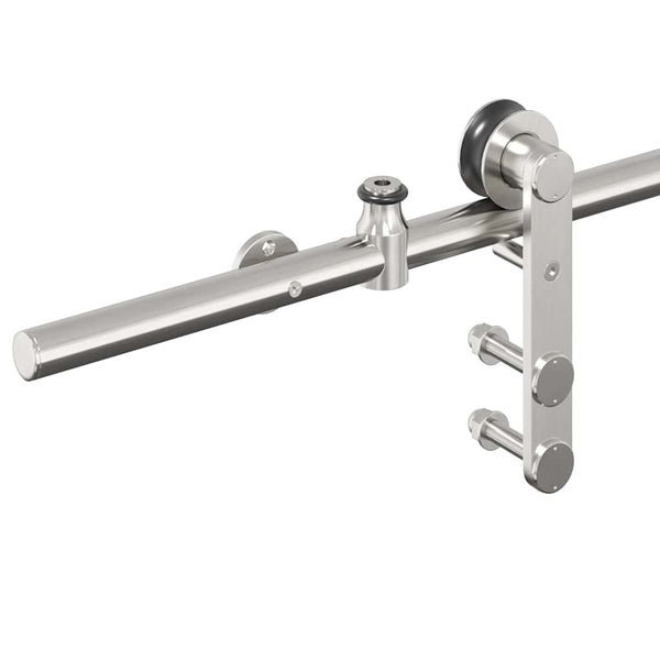 Schiebetürbeschlag-Set Edelstahl 200cm