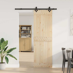 Schiebetürbeschlag-Set, 152.4cm, Schwarz