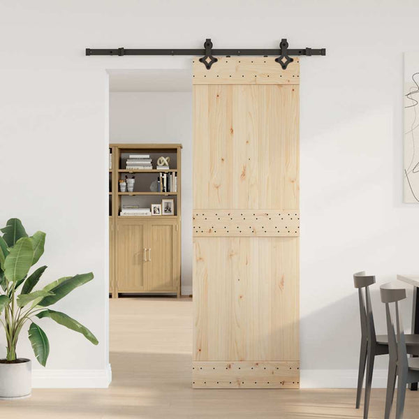 Schiebetürbeschlag-Set, 152.4cm, Schwarz