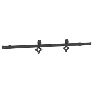 Schiebetürbeschlag-Set, 152.4cm, Schwarz