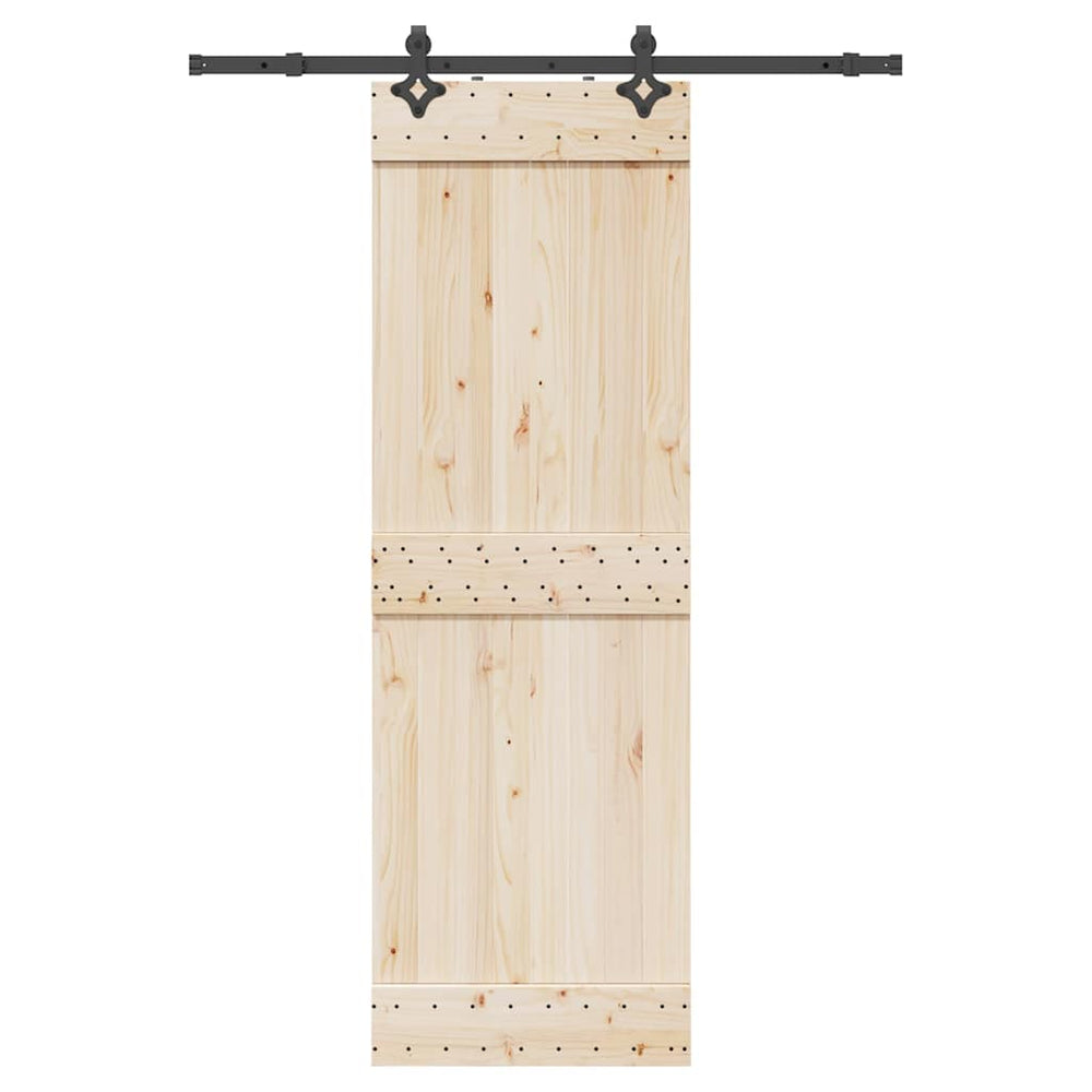Schiebetürbeschlag-Set, 152.4cm, Schwarz