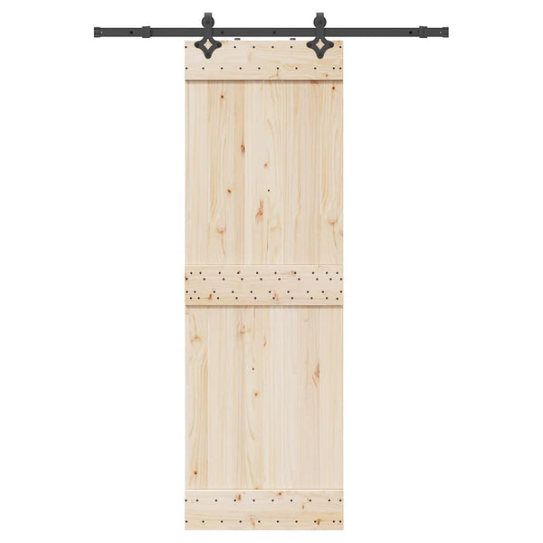 Schiebetürbeschlag-Set, 152.4cm, Schwarz