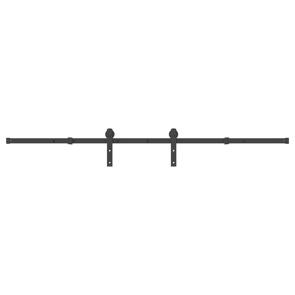 Schiebetürbeschlag Set 213,5cm Schwarz