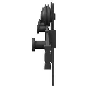 Schiebetürbeschlag Set 213,5cm Schwarz