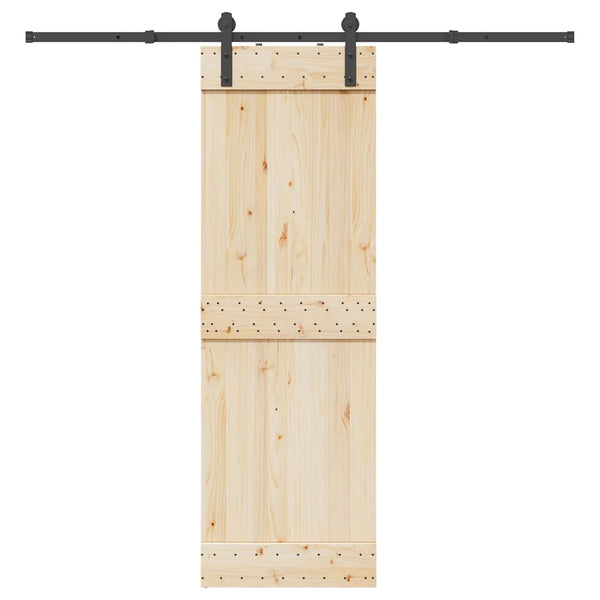 Schiebetürbeschlag Set 213,5cm Schwarz