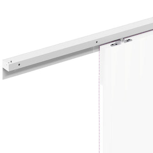 Schiebetürbeschlag Set 200cm Silber