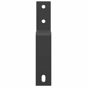Scheunentür Bypass Halterungen für Flachschiene, 5er Set
