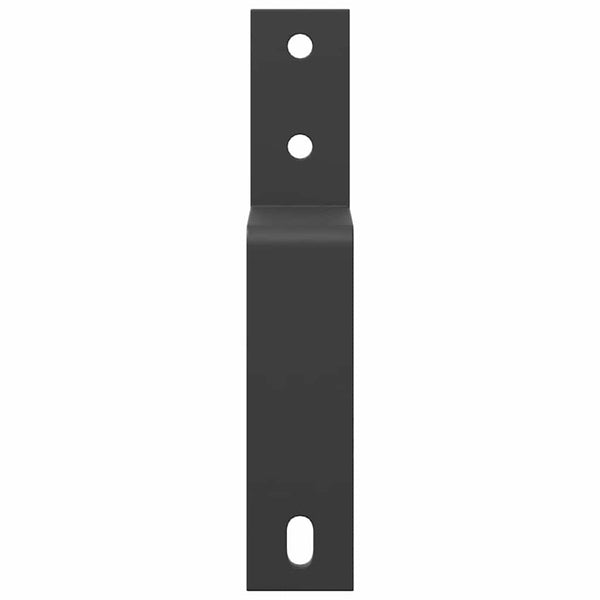 Scheunentür Bypass Halterungen für Flachschiene, 5er Set