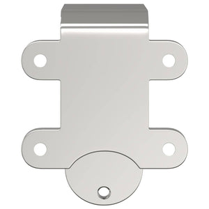 Scheunentür Bypass Halterungen Edelstahl 4er-Set