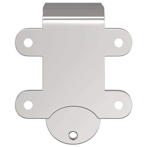 Scheunentür Bypass Halterungen Edelstahl 4er-Set