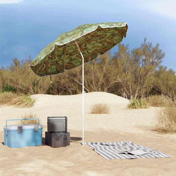 Strand Sonnenschirm Tarnung 206x206 cm