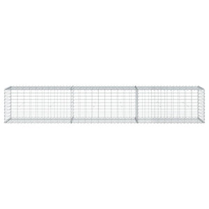 Gabione mit Deckel 300x50x50 cm